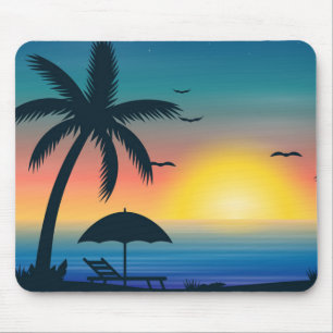 Tropische Sunset Muismat