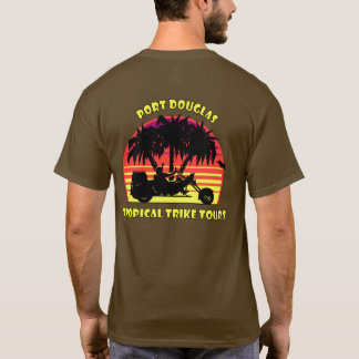 Tropische testtijden t-shirt