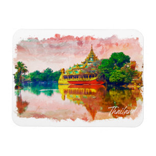 Tropische Thailand Beach Paradise Travel Magneet