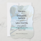 Tropische Thema Bruidsmeisjes Luncheon Uitnodiging (Voorkant)