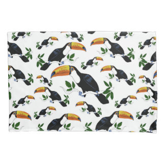 Tropische Toekans - Speelse Jungle Kussensloop
