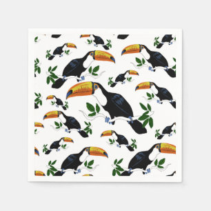 Tropische Toekans - Speelse Jungle Servet