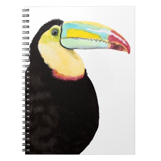 Tropische Toucan Bird Notitieboek (Voorkant)