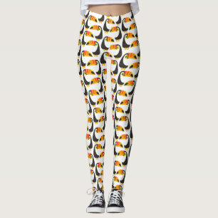 Tropische toucan leggings