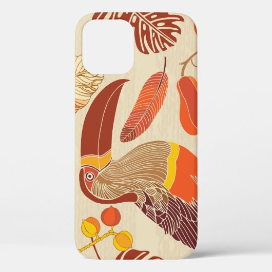 Tropische Toucans: Exotisch naadloos ontwerp Case-Mate iPhone Case (Achterkant)