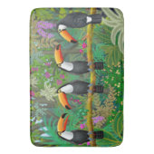 Tropische toucans vogels Bath Mat (Voorkant Verticaal)
