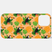 Tropische touccan Bird Seamless Pattern Case-Mate iPhone Case (Achterkant / Rechts)