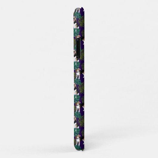 Tropische Treing Walker Coonhound Blue Case-Mate iPhone Case (Achterkant/rechts)