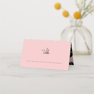 Tropische troenery Wedding Table Place Card