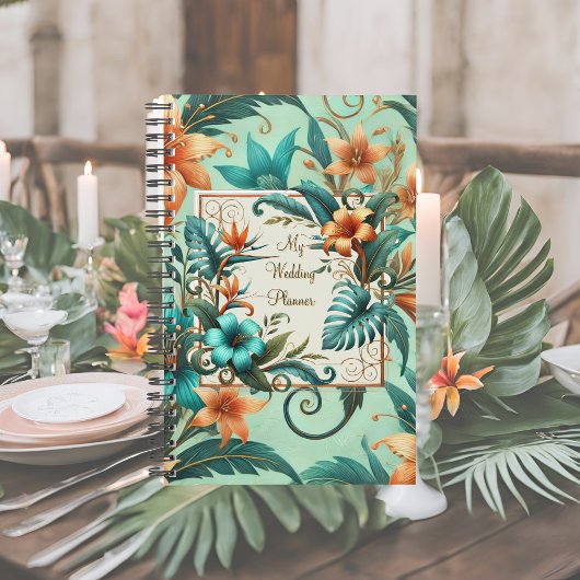 Tropische Trouwplanner Planner