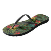 Tropische tuin teenslippers (Schuin)