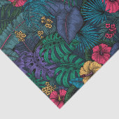 Tropische tuin tissuepapier (Detail)