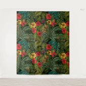Tropische tuin wandkleed (Voorkant)