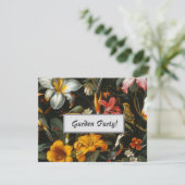 Tropische tuinUitnodiging Kaart (Staand voorkant)