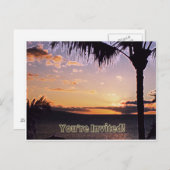 Tropische uitnodiging (Voorkant / Achterkant)