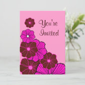 Tropische uitnodiging (Staand voorkant)