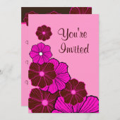 Tropische uitnodiging (Voorkant / Achterkant)