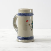 Tropische uitnodiging bierpul (Voorkant links)