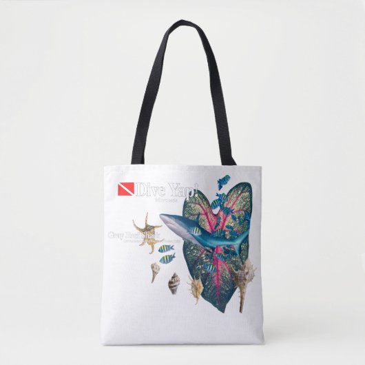 Tropische uitnodiging draagtas (Voorkant)