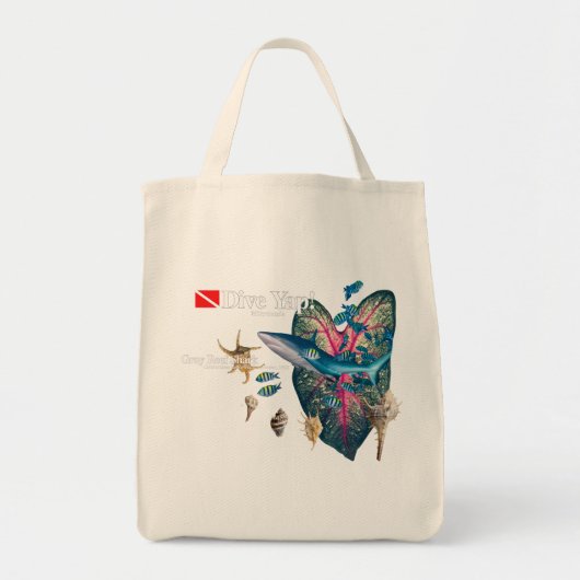 Tropische uitnodiging tote bag (Voorkant)