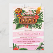 Tropische uitnodiging van het meisje van de dag (Voorkant)