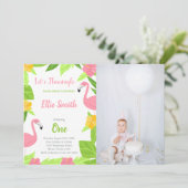 Tropische Uitnodigingen voor Kinderen (Staand voorkant)