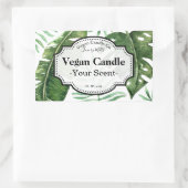 Tropische Vegan Candle Label (Tas)