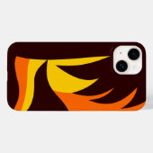 Tropische ventilatie Case-Mate iPhone case (Achterkant (horizontaal))