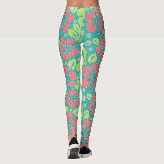 Tropische ventilator leggings (Achterkant)