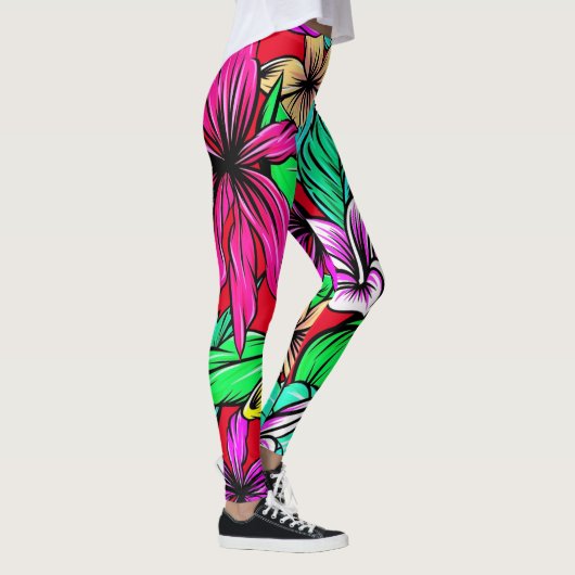Tropische ventilatormix Thunder_Cove Leggings (Rechts)