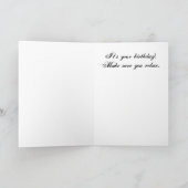 Tropische Verjaardag Kaart (Binnen)