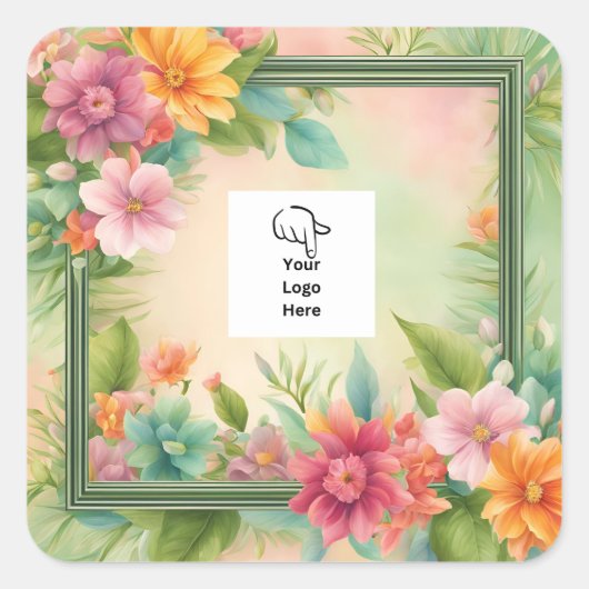  Tropische Verpakking Stickers (Voorkant)