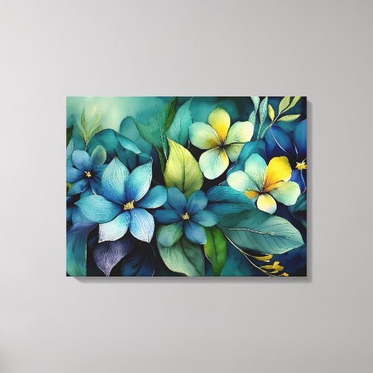 Tropische Vibe Canvas Afdruk (Voorkant)