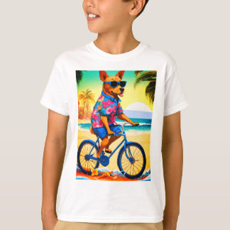 Tropische vibes Canine T-shirt