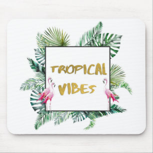 Tropische vibes muismat