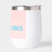 Tropische Vibes Waterfles - Blush Aqua (Links)