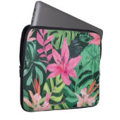 Tropische virussen laptop sleeve (Voorkant Rechts)