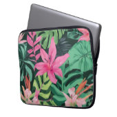 Tropische virussen laptop sleeve (Voorkant Links)