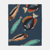 Tropische vis fleece deken (Voorkant)