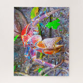 Tropische vis legpuzzel (Verticaal)