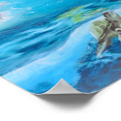 Tropische vis poster (Hoek)