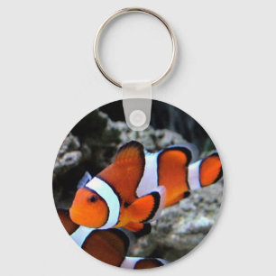 Tropische vis sleutelhanger