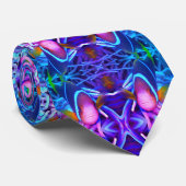 Tropische vis stropdas (Opgerold)