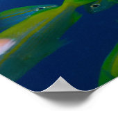 Tropische vis van het koraal Zee Poster (Hoek)