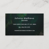  tropische Visitekaartjes voor landschapsarchitect (Achterkant)