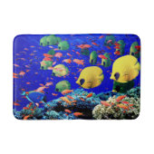 Tropische viskamer Rug Mat Home Decor (Voorkant)