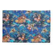 Tropische viskustwateren onderwaterdolfijnen kussensloop (Achterkant)