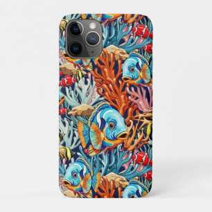 Tropische Vissen Kleurrijke Zomerstemming iPhone 11 Pro Hoesje