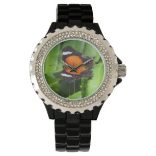 Tropische vlinder horloge