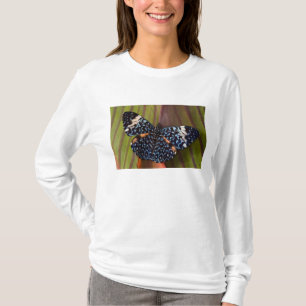 Tropische vlinder t-shirt